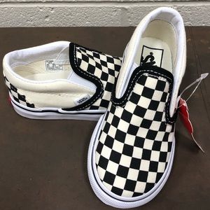 Brand New Checkered Toddler Size Vans